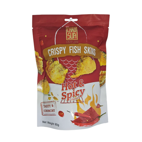 Chaosua crispy fish skin hot and spicy flavor 60g