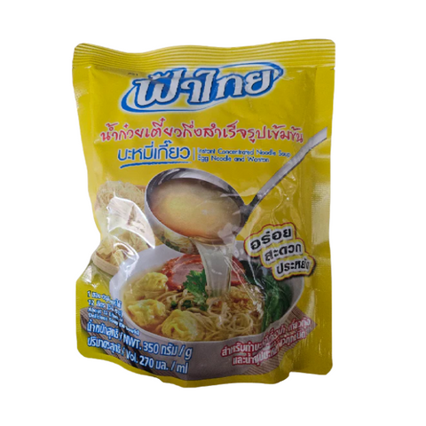 Fathai concentrated egg nooldle and wonton soup 350g