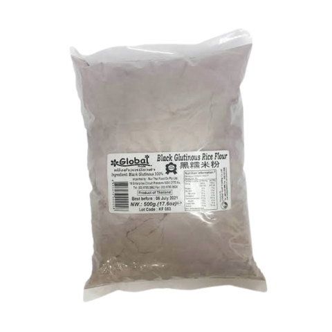 Global black glutinous rice flour 500g