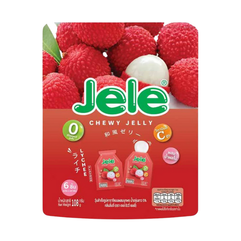 Jele Chewy Jelly lychee flavor 108g