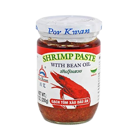 Por Kwan Shrimp paste with bean oil 430g