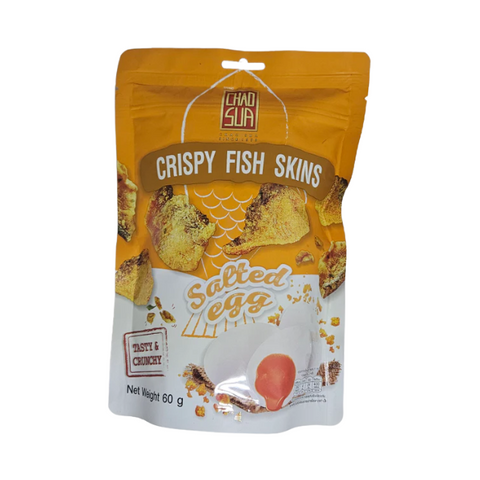 Chaosua crispy fish skin salted egg  60g