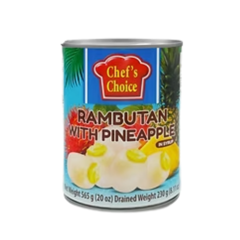 Chef choice rambutan& pineapple 565g