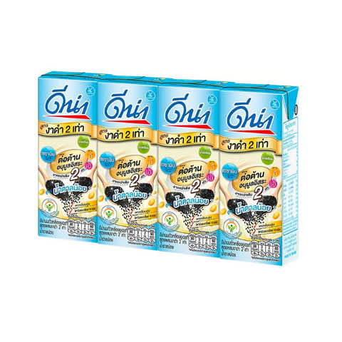 Dna black sesame soybean drink low sugar 4*180ml