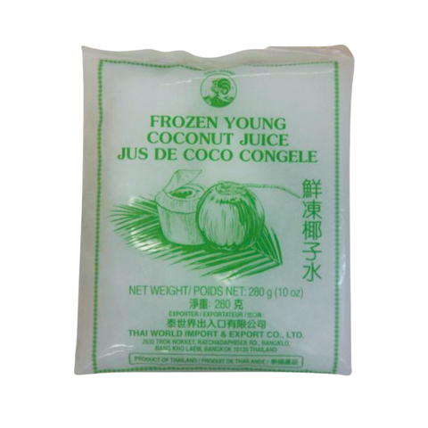 Frozen young coconut juice 280