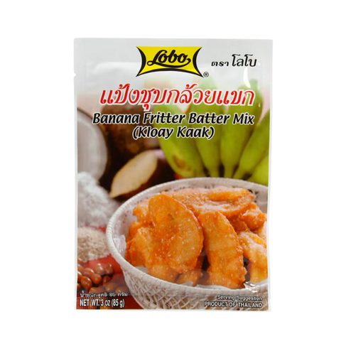 Lobo banana fritter mix 85g