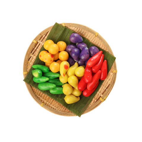 Luk chup Thai mung bean desert