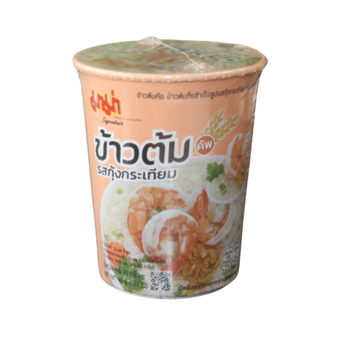 Mama instant rice soup garlic shrimp flavor  40g